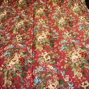 VTG Ralph Lauren CHAPS SUMMERTON HOUNDSTOOTH  COMFORTER SHAMS BEDSKIRT VALANCES